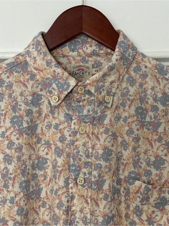 Faherty Other - Faherty Men’s SS Breeze Shirt Tropical Shores Floral